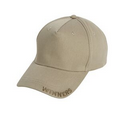 Motivational Words Brushed Cotton Twill Cap
